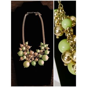 Green and Gold  BAuBLBE Necklace